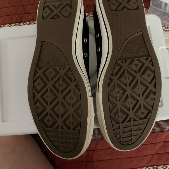 Mens Leather converse - Picture 3 of 4